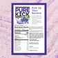 PURE KICK Hydration Singles Drink Mix, Concord G , 12 Boxes, 72 Packets Total, 0.13 Ounce Each