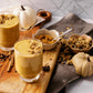 PBfit Pumpkin Spice All-Natural Peanut Butter Powder, Powdered Peanut Spread From Real Roasted Pressed Peanuts, 15 Oz