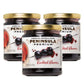 PENINSULA PREMIUM Cocktail Cherries, 10.5 oz (3-Pack), Deep Burgundy-Red, Silky Smooth Syrup, Sweet-Tart Flavor, American Grown