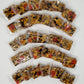 Jane Parker Fruitcake - Bourbon & Rum Fruit Cake, 30 Individually Wrapped Slices, 0.8 Ounce Each, Holiday Treat