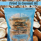 Ol Uncle Porkers Keto Friendly Pork Rinds, Artisan Fried in Coconut Oil, Himalayan Pink Salt, 8oz Bag
