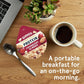 Quaker Protein Instant Oatmeal Express Cups, Cranberry Almond, 10g Protein, 2.18 Ounce (Pack of 12)