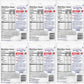 Martha White Muffin Mix Sampler Package with Favorite Banana Nut - 6 Pack of Various Flavors