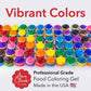 Ann Clark Professional Grade Food Coloring Gel Large 4.5 Oz Bottles 12 Color Set Made In Usa