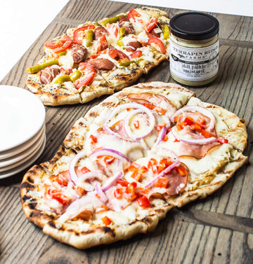 Terrapin Ridge Farms Dill Pickle Mustard - Zesty Blend of Dill Pickles & Smooth Dijon - Perfect for Burgers, Brats, Sandwiches &