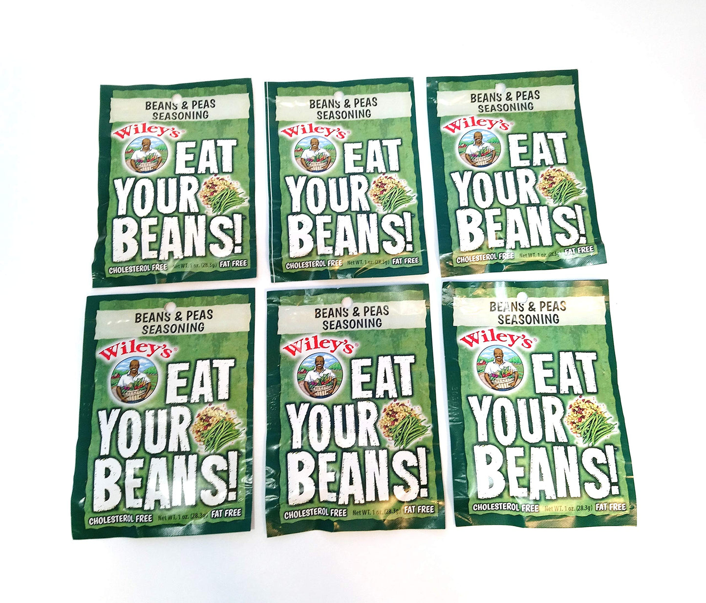 Wileys Beans And Peas Seasonings -6 (Six) Packets