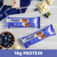 Quest Nutrition Crispy Blueberry Cobbler Hero Protein Bar, 16G Protein, 1G Sugar, 3G Net Carb, Gluten Free Protein Snack, Keto Friendly, 12 Count