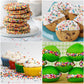 Cake Mate Easter Cookie Decorating Kit - White & Green Icing, Rainbow Sprinkles - Perfect for Cookies, Brownies, Ice Cream