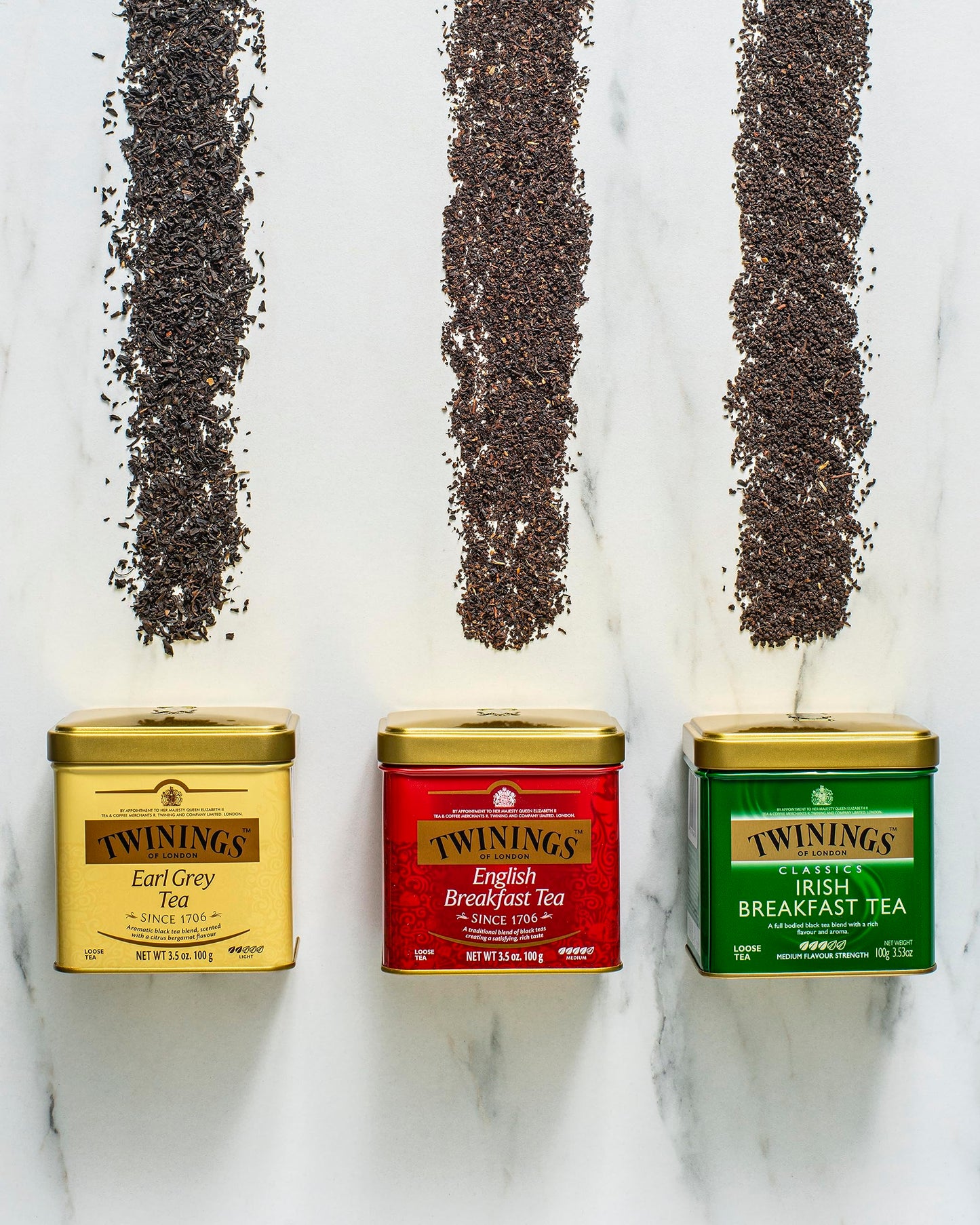 Twinings English Breakfast Loose Tea Tins, 3.53 Ounce Tins (Pack Of 6), Smooth, Flavourful, Robust Black Tea Leaves, Caffeinated, Enjoy Hot Or Iced