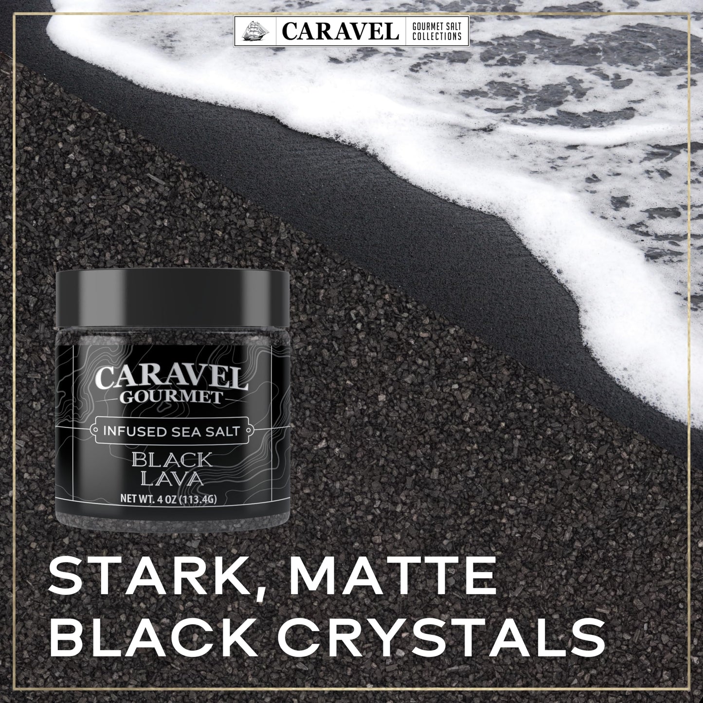 Pacific Sea Salts 2-pack - Hawaiian Alaea Red & Black Lava - Infused With Baked Red Alaea Clay & Activated Charcoal - Flavorful,