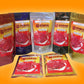 Singapore Street Food, Fire-Grilled Tender Pork Jerky (Original Flavor - Medallion Shaped 8Oz) *Grilled Fresh To Your Order *Shi