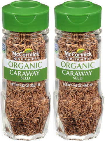 McCormick Gourmet Organic Caraway Seed, 1.62 Oz (Pack of 2)