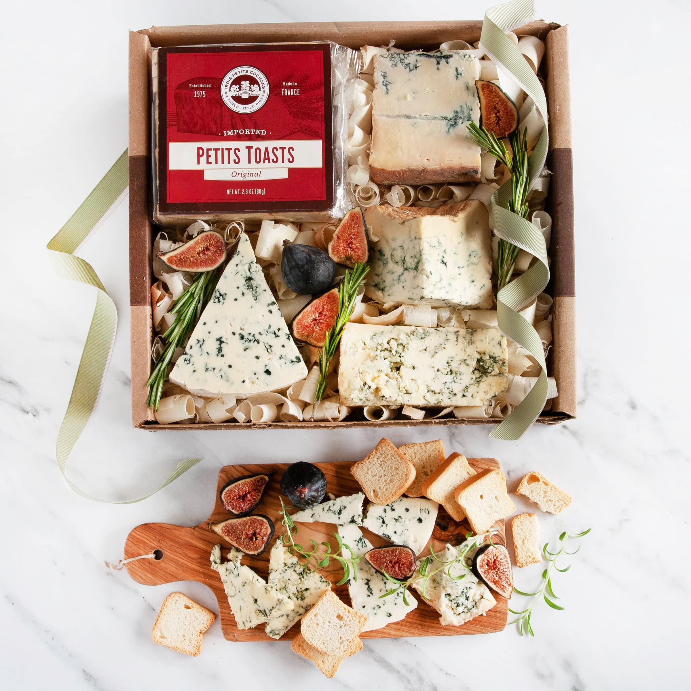 Igourmet Blue Cheese Assortment In Elegant Gift Box - Four World-Class ...