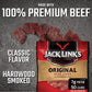 Jack Link'S Beef Jerky 5 Count Multipack, Original, 5, 0.625 Oz. Bags - Flavorful Meat Snack For Lunches, Ready To Eat - 7G Of P