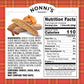 Nonnis Pumpkin Spice Biscotti Holiday Cookies - 6 Boxes Pumpkin Cookies - Pumpkin Biscotti w/Cinnamon Icing - Biscotti Individu