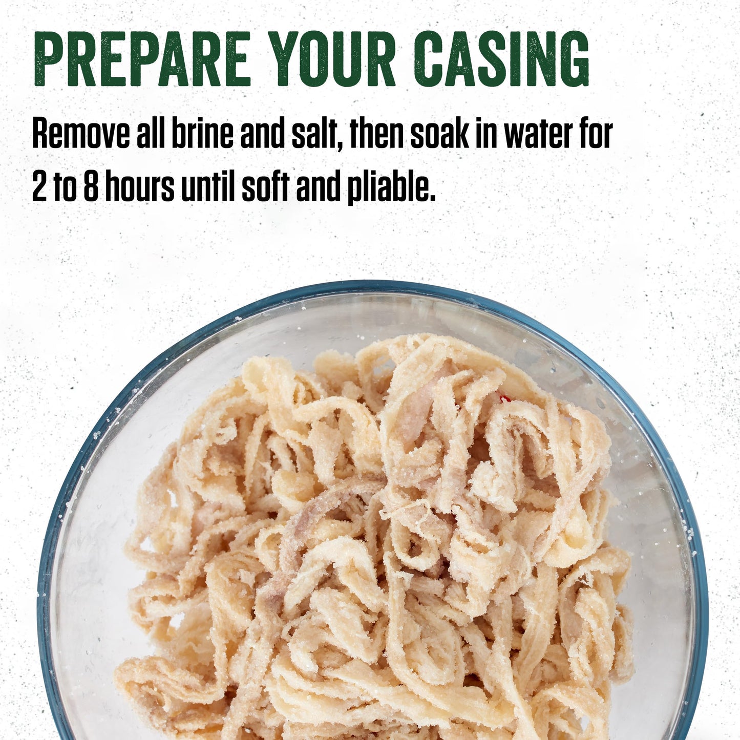 LEM Pre-Tubed Natural Hog Casings, 32-35mm, Edible Sausage Casings, Model 1241, 9.6 Ounce Package