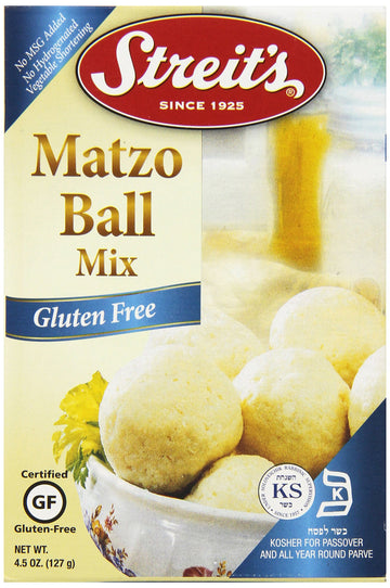 Streit'S Matzo Ball Mix, Gluten Free, Kosher, 4.5 Ounces (Pack Of 12)