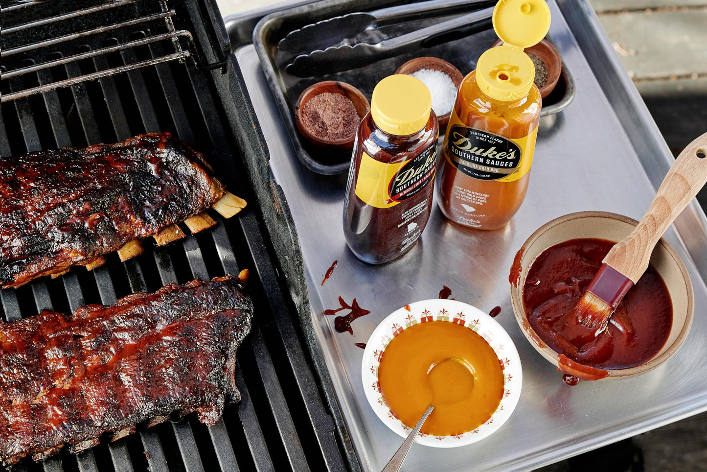 Dukes Georgia Sweet Heat Southern Sauce, 17.5 Ounce (Pack Of 1)