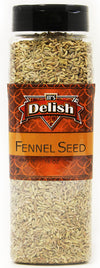 Whole Fennel Seeds All Natural By Its Delish, (15 Oz. Large Jar)