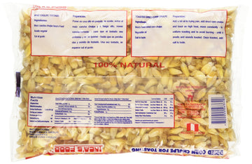 Incas Food Maiz Cancha Chulpe Para Tostar- Dried Corn Chulpe For Toasting - Product Of Peru 15Oz