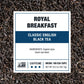 Tiesta Tea Royal Breakfast Loose Leaf Black Tea, High Caffeine Blend, 16oz Bulk Pouch & 4oz Tin, Model 23-042