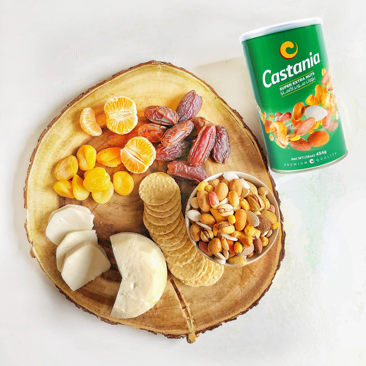 Castania Bbq Lebanese Mixed Nuts, Super Extra Mix With Pistachios, Almonds, Cashews, Hazelnuts, Peanuts, Pumpkin Seeds, Corn, An
