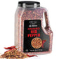 Fresh Finest Bulk 4LB Crushed Red Pepper Spices Commercial and Home Cooking - Chili Pepper Flakes  Red Peppers Spice Best for Pizza  Flatbreads  Beef  and More - 4 LB