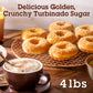 IN THE RAW Granulated Turbinado Cane Sugar, Vegan, Gluten-Free, Non-GMO, 4lb Bag