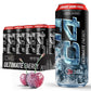 Cellucor C4 Ultimate Pre Workout Energy Drink, 300mg Caffeine, Sugar Free, Cherry Bomb Frost, 16oz (Pack of 12)