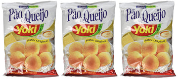 Cheese Bread Mix - Mistura para Po de Queijo - Yoki - (250g) - GLUTEN-FREE, 8.8 Ounce (Pack of 3)