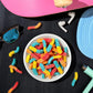Trolli Sour Brite Crawlers, Candy, Fruit Punch, Sweet And Sour, Gummy Worms, 7.2 Oz
