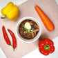 Yopokki Instant Rabokki Cup (Jjajang, 2 Cups) Korean Street food with Jjajang flavored sauce Ramen Noodle Topokki Rice Cake - Qu