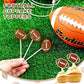 Marspark 48 Pieces Football Cupcake Toppers Picks Cake Decorations Football Cake Topper For Baby Shower Birthday Party Football