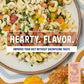 Three Farm Daughters High Fiber Pasta Cavatappi Pack, Low Gi, Non Gmo Cavatappi Pasta Noodles, Low Net Carb, Made In The Usa, 12