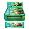 Brain Foods Gluten Free Vegan Chocolate Coated Hazelnut Wafers, 12 Bars, High Fiber, No Sugar Added, 1.4 oz, Guilt Free Snack