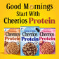 Cheerios Protein Cereal, Cookies and Crme, 8g Protein, Family Size, 15 oz
