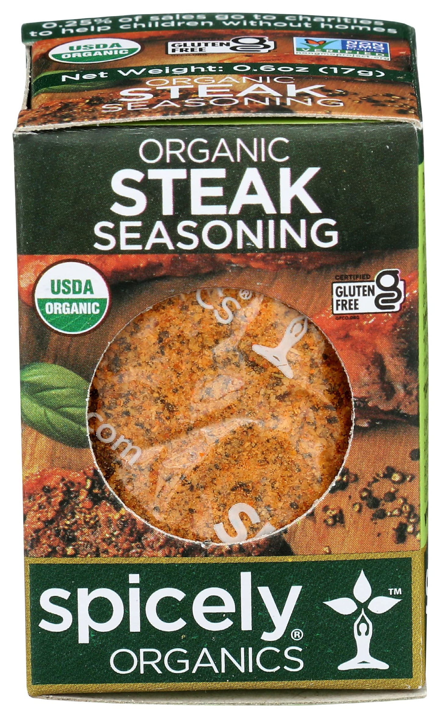 Organic Rib Eye Steak Seasoning - Compact