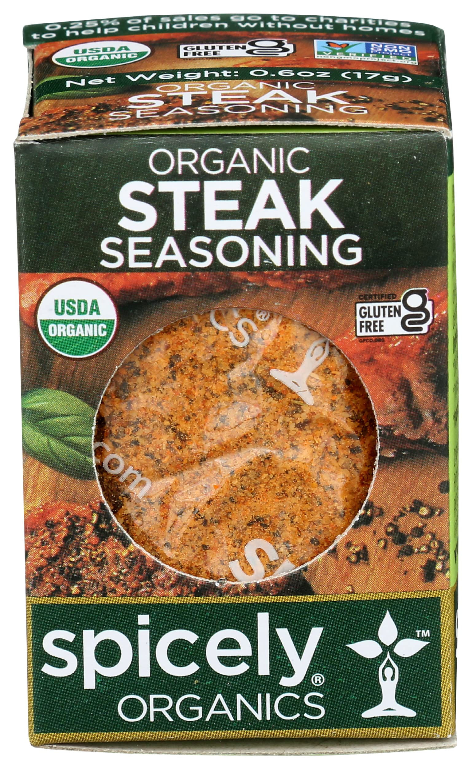 Organic Rib Eye Steak Seasoning - Compact
