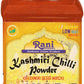 Rani Kashmiri Chilli Powder (Deggi Mirch, Low Heat) Ground Indian Spice 32Oz (2Lbs) 908G Pet Jar ~ All Natural | Salt-Free | Vegan | Kosher | Gluten Friendly