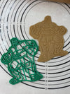 Hulk Cookie Cutter & Mold 6-Inch-Scale Produced by 3D Kitchen Art