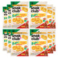 Snak Club Gummy Candy with Chili and Lime, Gluten-Free Vegan Snacks, 2.25 oz Bags, 12 Pack, Green and Pink