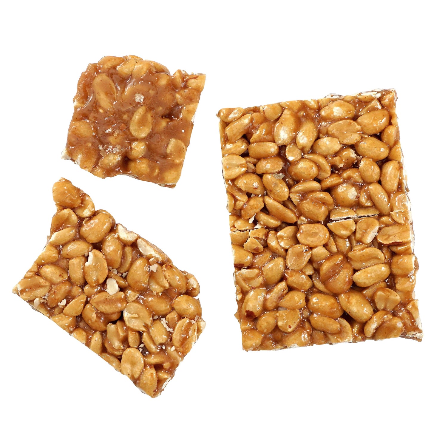 The Hampton Candy Company Peanut Brittle - 1 Pound Bulk Bag