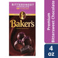 Bakers Bittersweet Baking Chocolate Bar, 4 Oz, 6-Pack