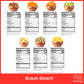 Nut Cravings Gourmet Collection - Rosh Hashana & Shana Tova Dried Fruit & Mixed Nuts Gift Basket In Red Box (7 Assortments, 1 Lb