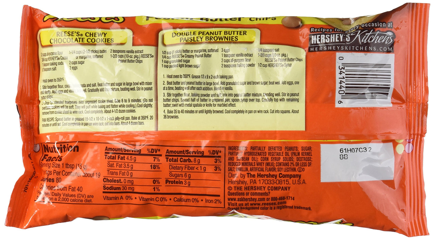 Reese'S Peanut Butter Baking Chips-10 Oz