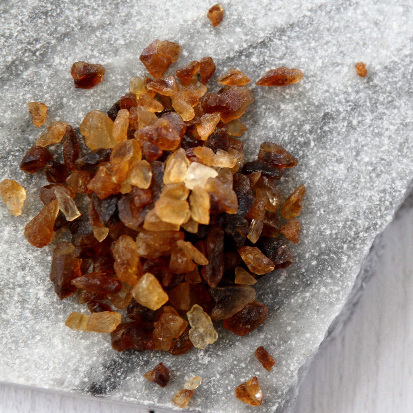 The Spice Lab Belgian Rock Sugar - 2 Pounds - Natural REAL Beet Sugar - Brown Rock Sugar - Teavana Style Tea Sugar - Perfect Sug
