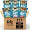 Kibo Chickpea Chips - High Protein/Fiber, Plant-Based, Cert. Gluten Free, Non-Gmo, Vegan, Kosher, 3 Flavor Variety Pack, 1Oz 6 P