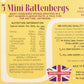 Mr Kipling Mini Battenbergs 5Ea