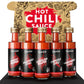 TIMBER TASTE Classic Hot Sauce Gift Set [5x1.35 oz] Hot Sauce Variety Pack - Spicy Condiment Set for Heat Lovers in Mini Bottles
