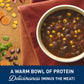 Progresso Southwest-Style Black Bean Protein Soup, Vegetarian, 18.5 oz. (Pack of 12)